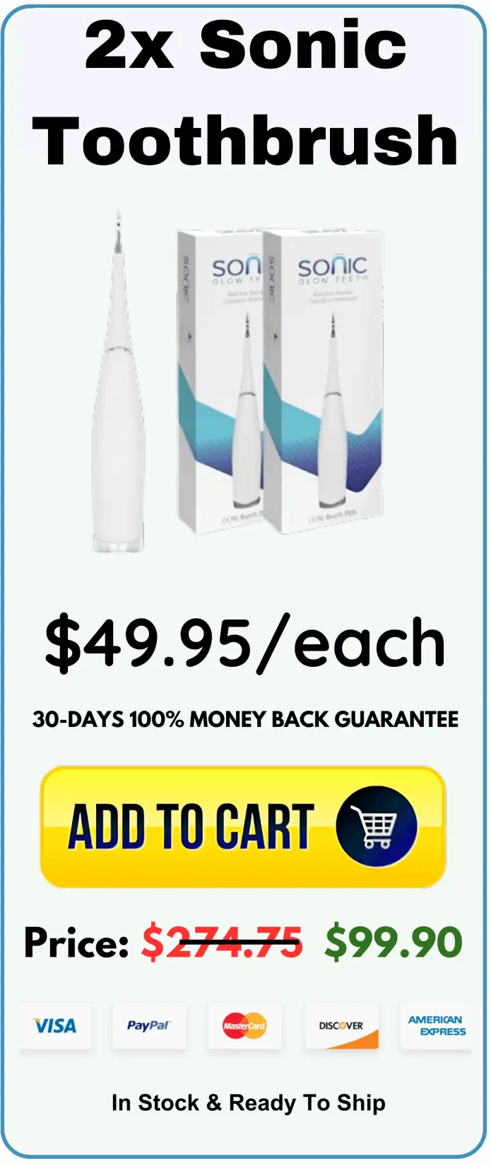  Sonic Toothbrush offer price